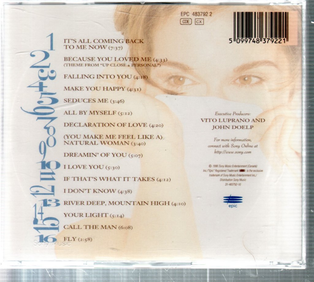 Celine Dion - Falling Into You - Cd