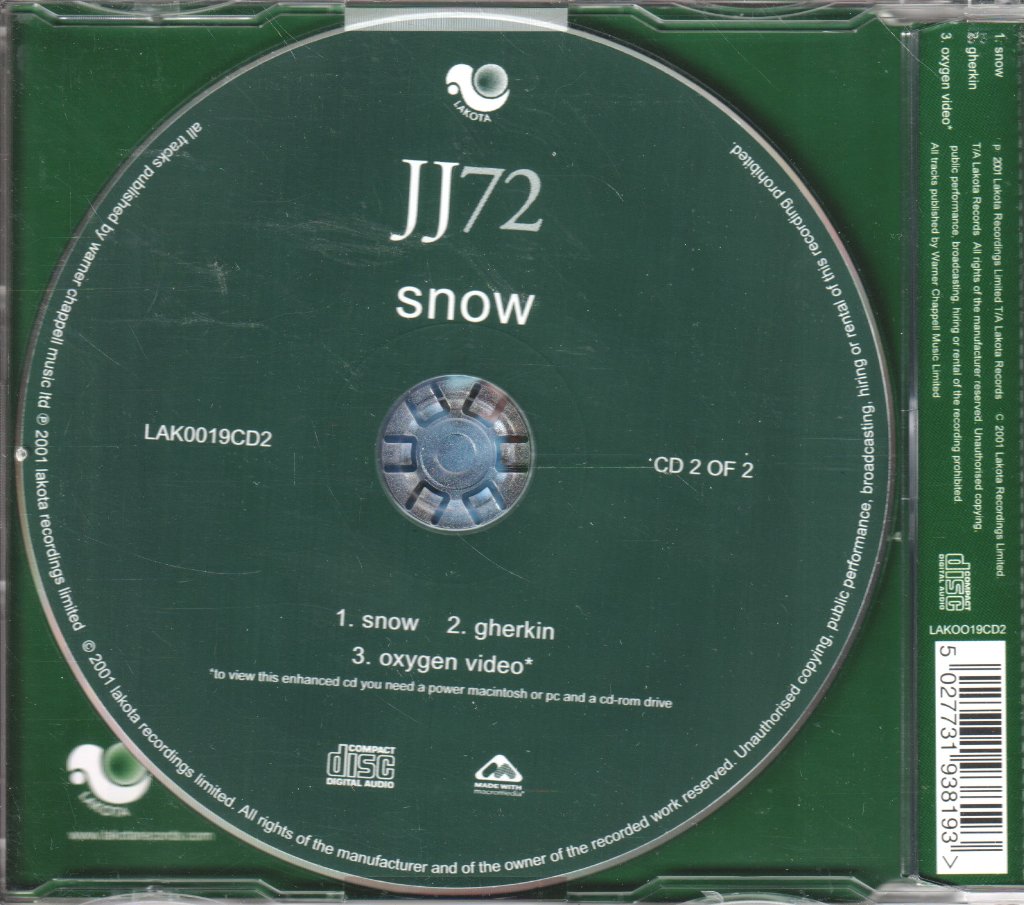 Jj72 - Snow - Cd