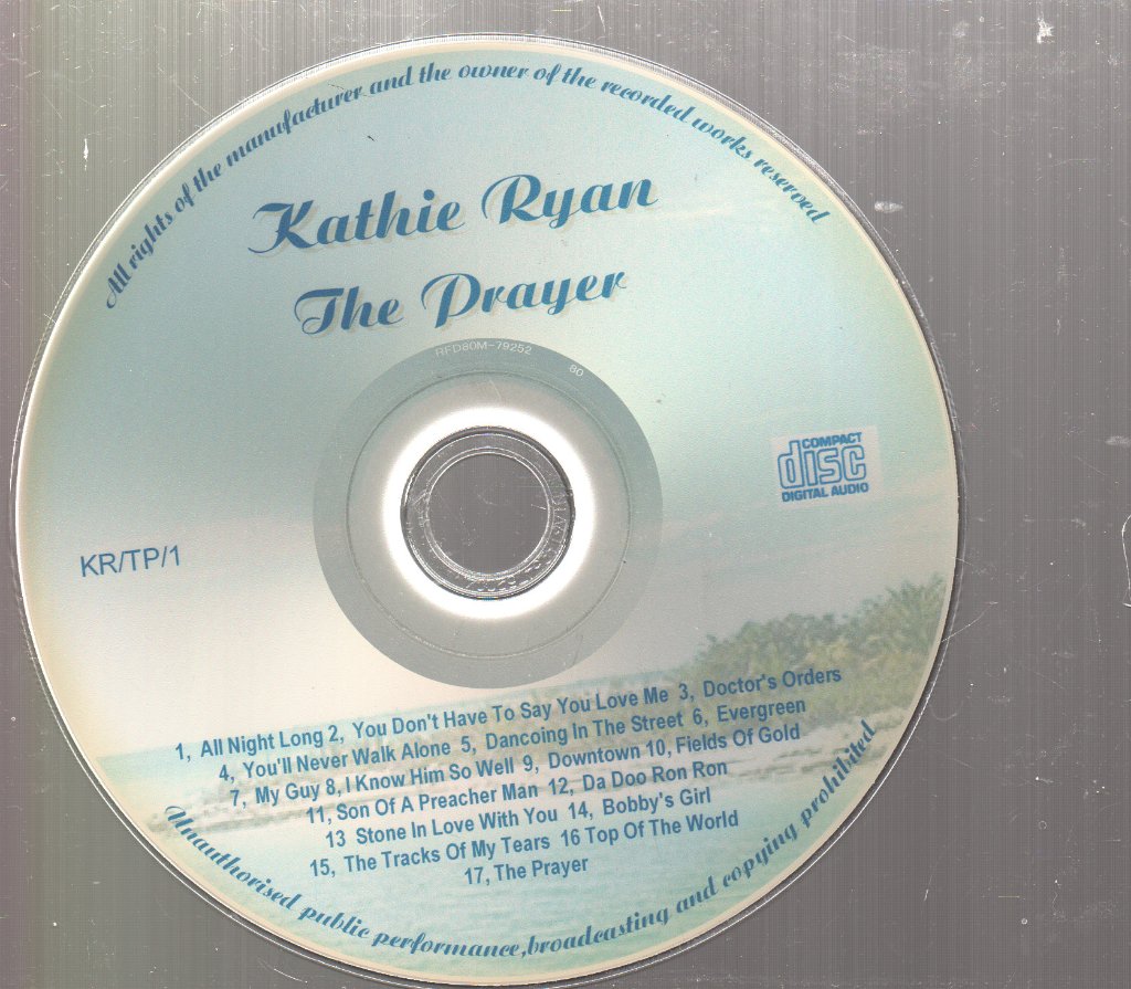 Kathie Ryan - Prayer CDR - Cdr