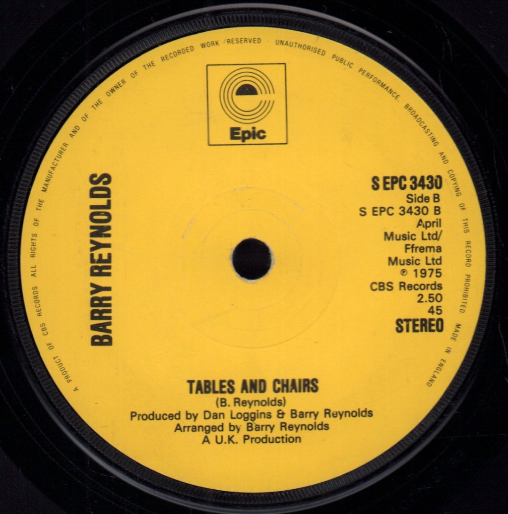 Barry Reynolds - World Wasn't Ready - 7 Inch