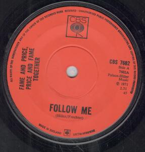 Fame And Price - Follow Me - 7 Inch