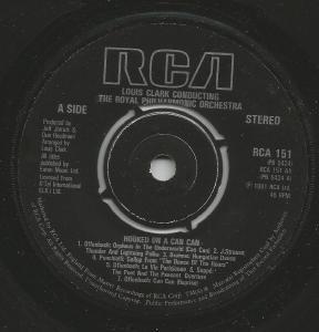Louis Clark - Hooked On A Can Can - 7 Inch