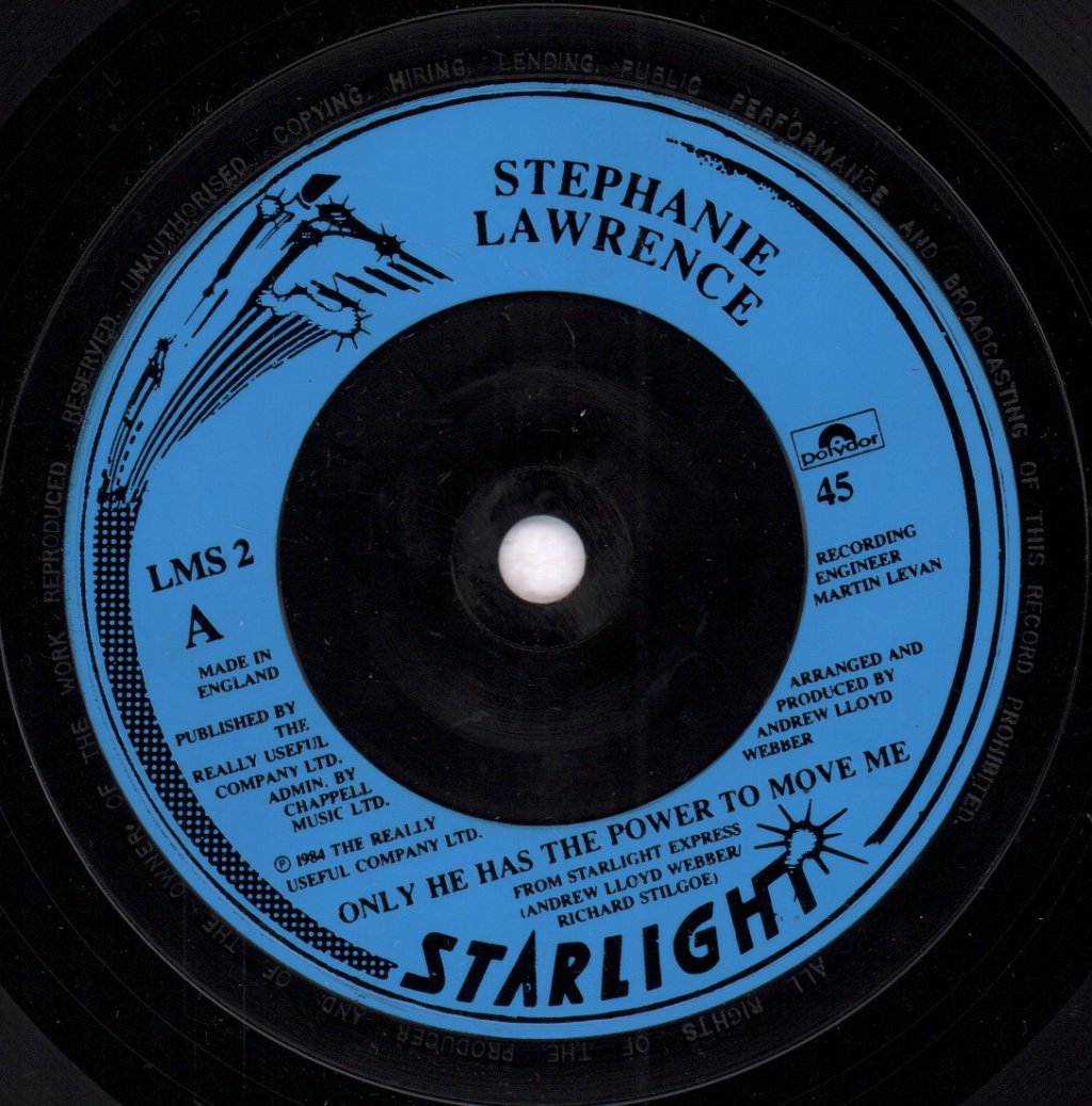 Stephanie Lawrence - Only He Has The Power To Move Me - 7 Inch
