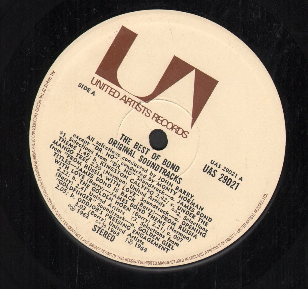 Various Artists - Best Of Bond - Lp