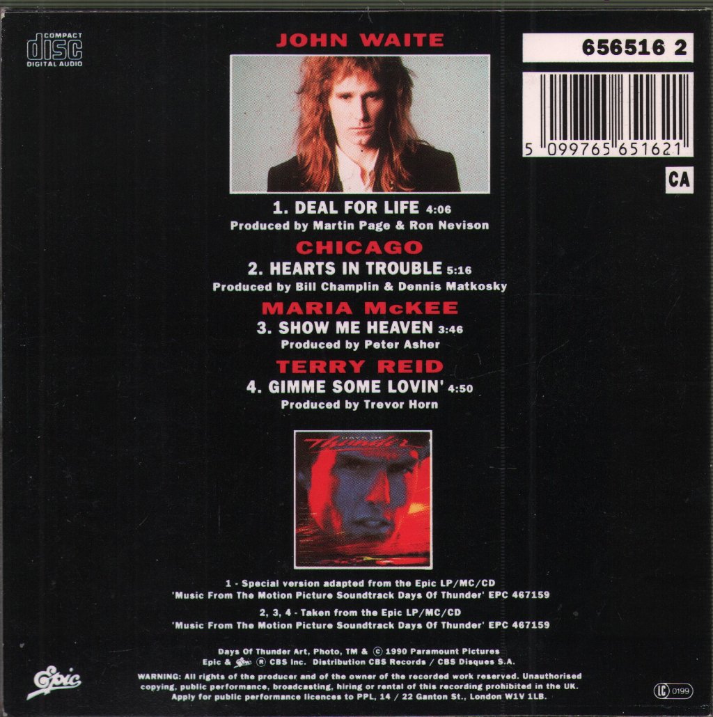 John Waite - Deal For Life - Cd