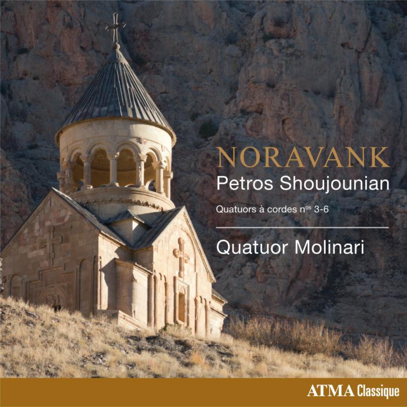Quatuor Molinari - Shoujounian: Novarank; String Quartets Nos 3-6 - Cd