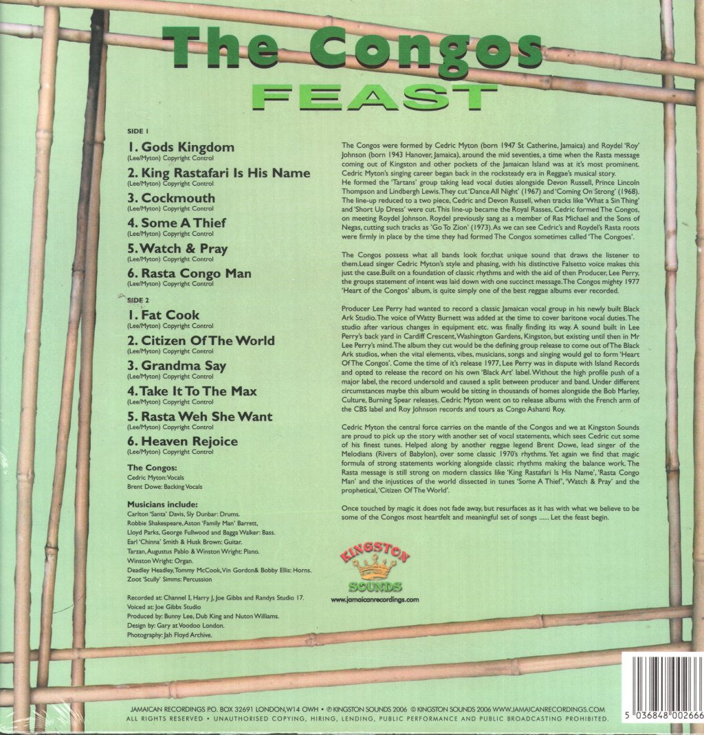 Congos - Feast - Lp