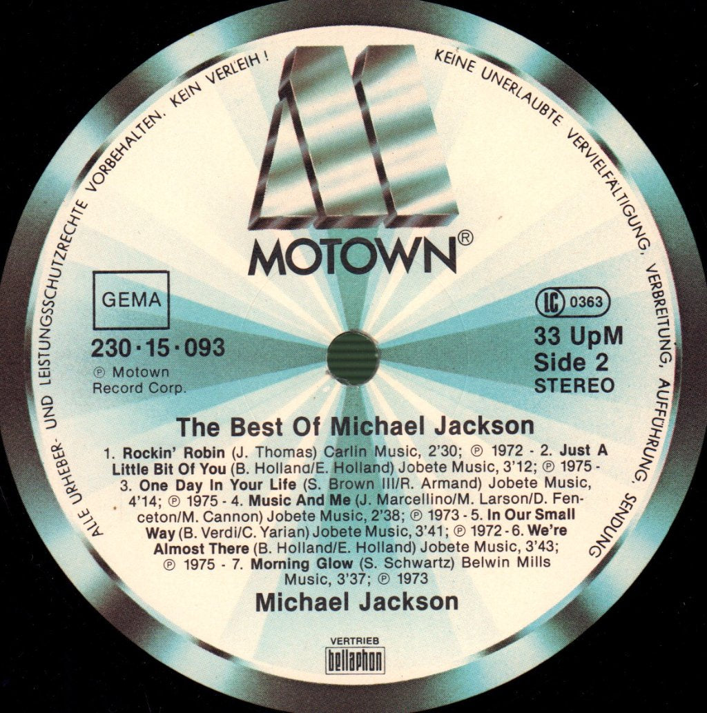 Michael Jackson - Best Of Michael Jackson - Lp