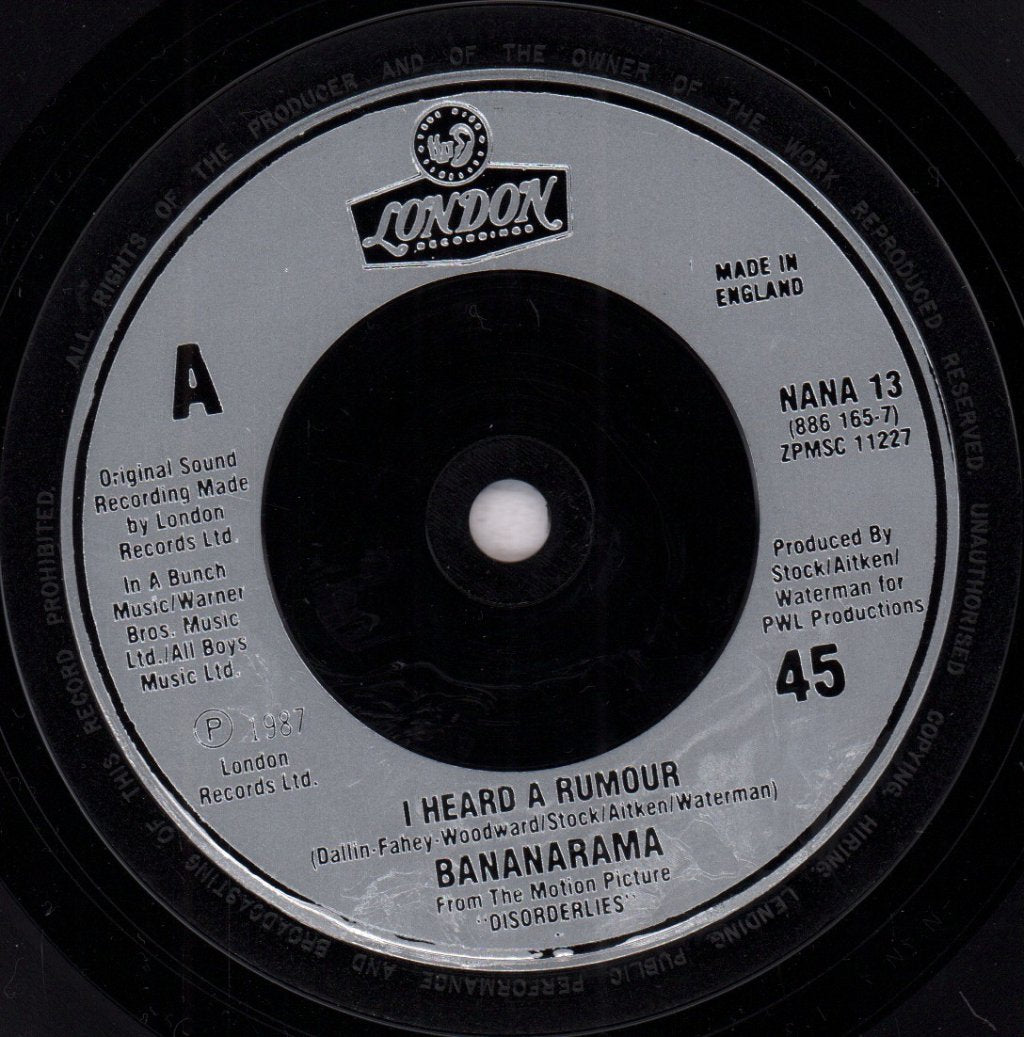 Bananarama - I Heard A Rumour - 7 Inch