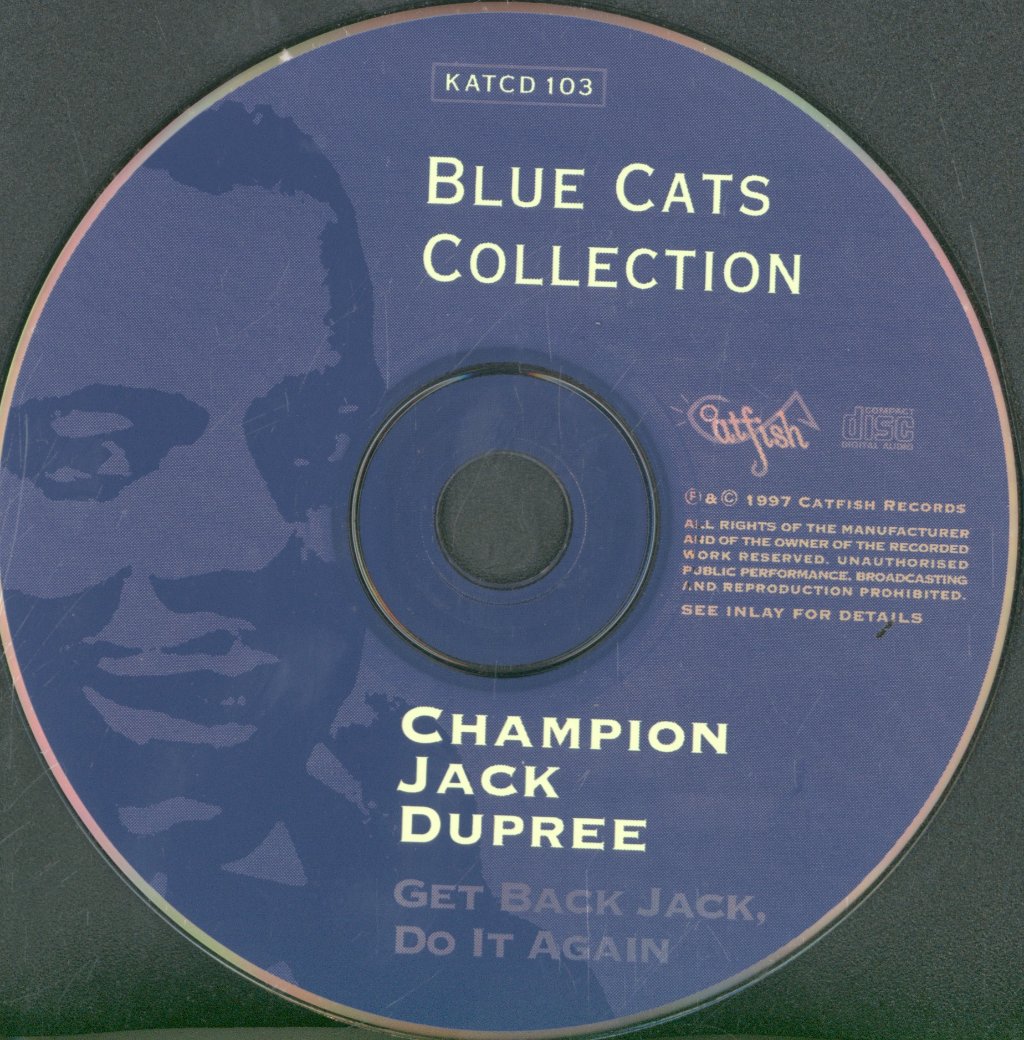 Champion Jack Dupree - Get Back Jack, Do It Again - Cd
