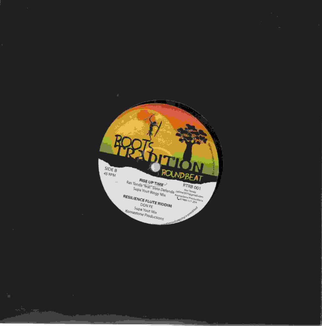 Ras Tenda / Supa Yout - Rise Up Time / Steppa Dub Mix - 10 Inch