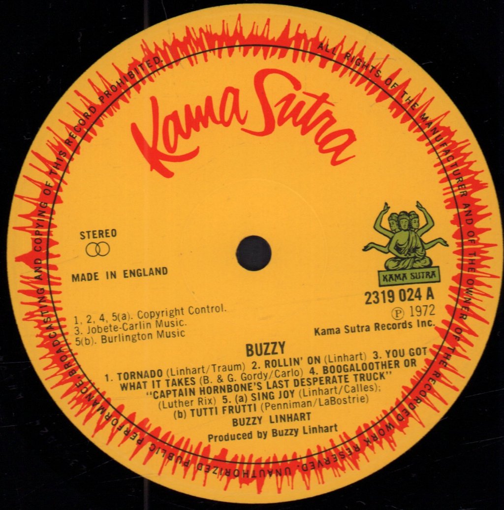 Buzzy Linhart - Buzzy - Lp