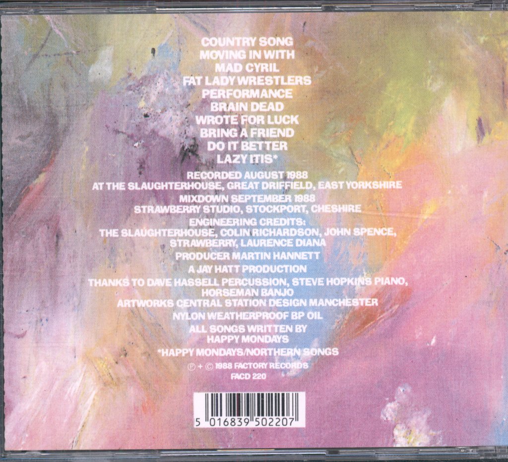 Happy Mondays - Bummed - Cd