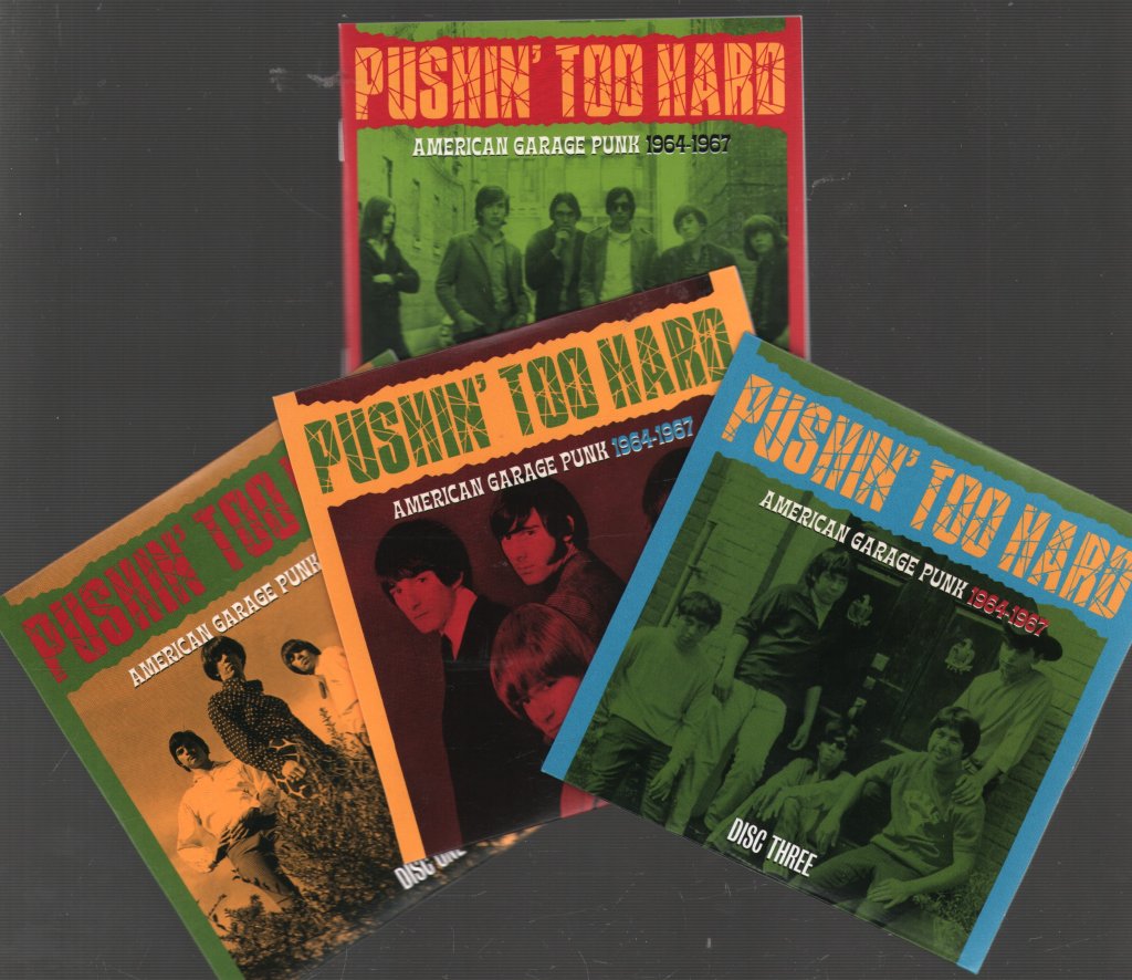 Various Artists - Pushin' Too Hard (American Garage Punk 1964-67) - Triple Cd