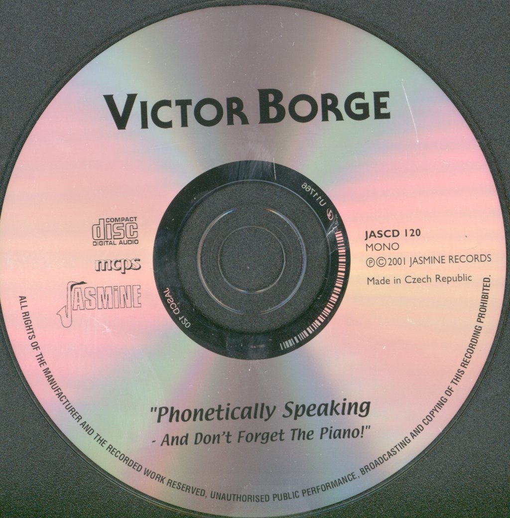 Victor Borge - Phonetically Speaking - And Don't Forget The Piano - Cd
