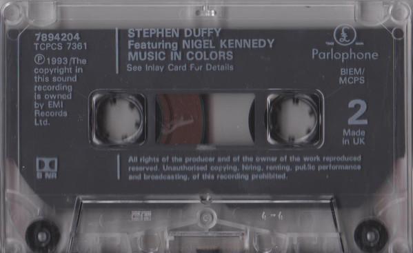 Stephen Duffy - Music In Colors - Cassette