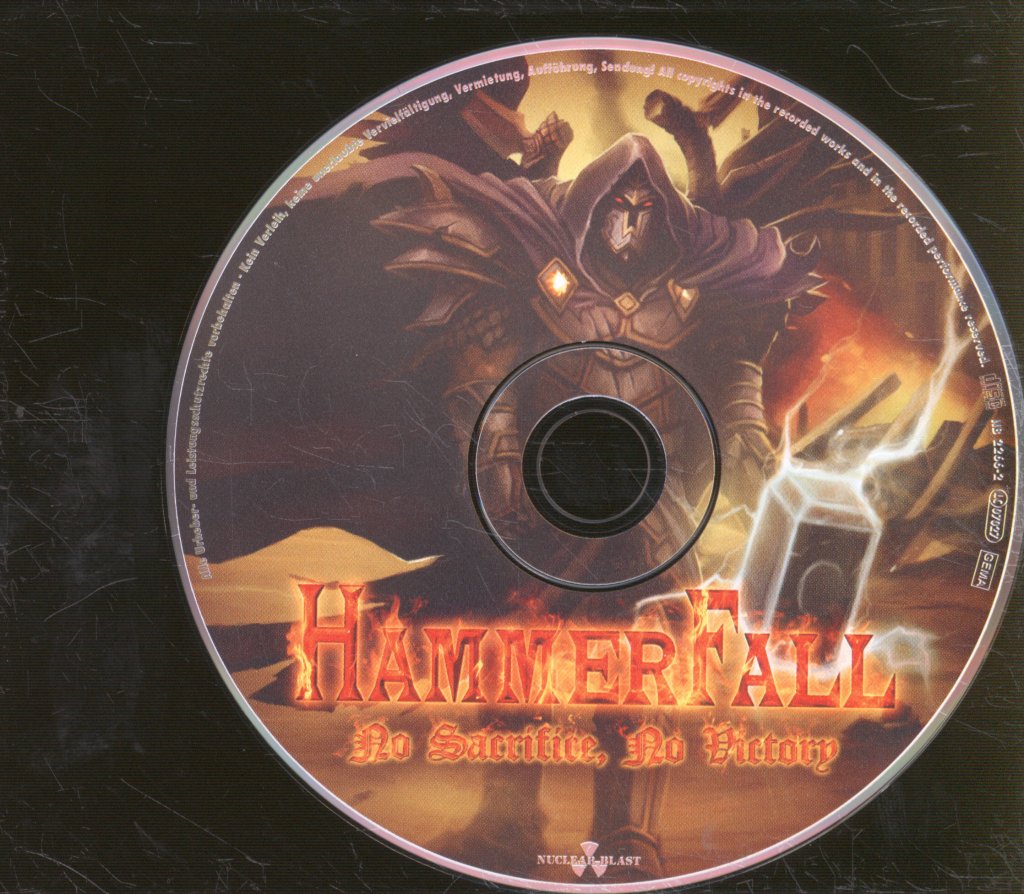 Hammerfall - No Sacrifice, No Victory - Cd