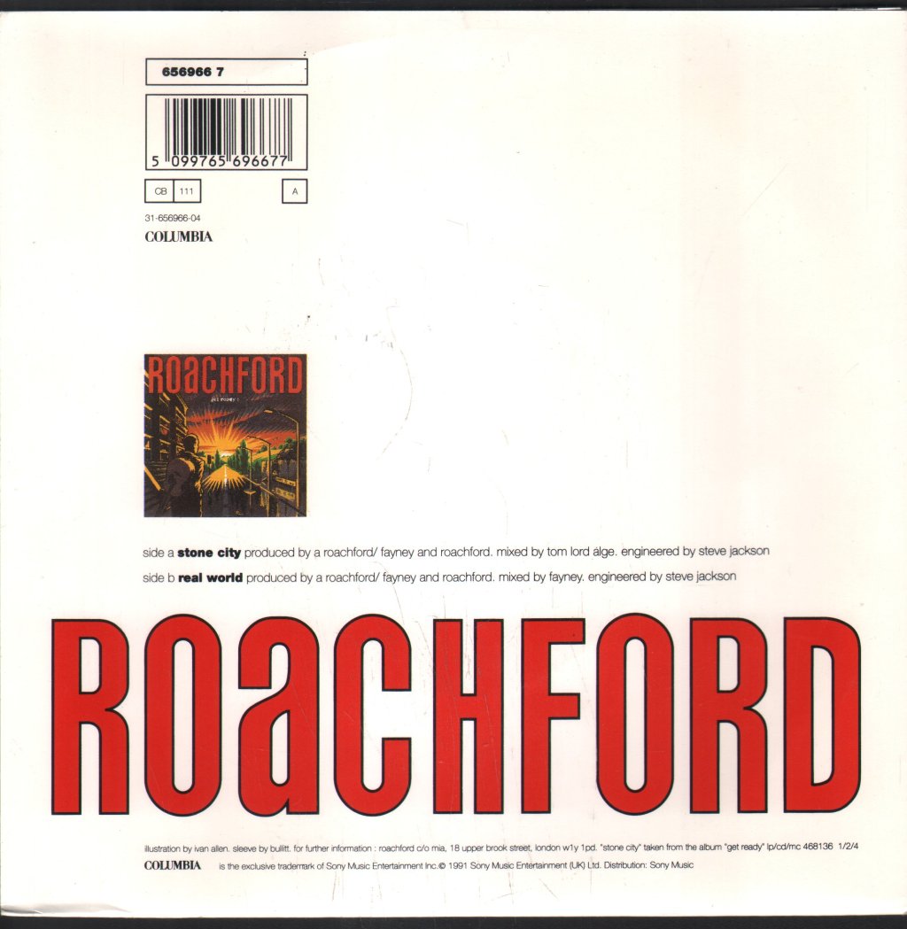 Roachford - Stone City - 7 Inch