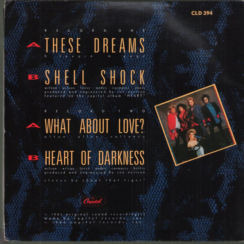 Heart - These Dreams - Double 7 Inch