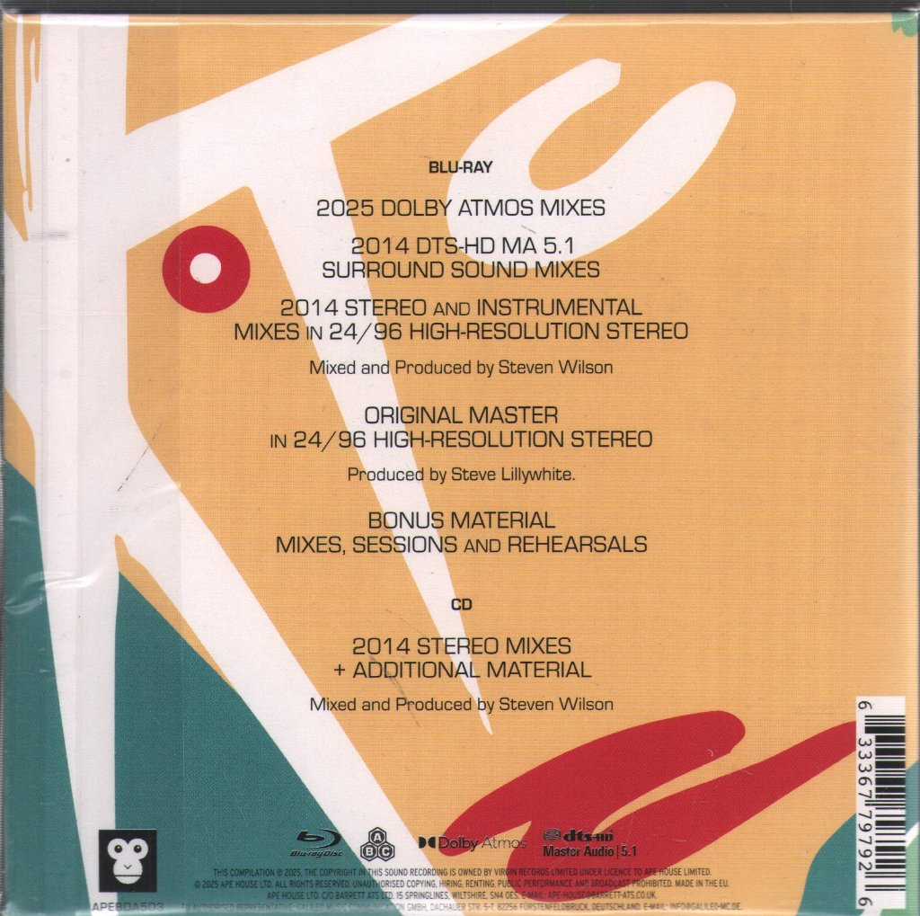 XTC - Drums and Wires - CD/Blu-ray