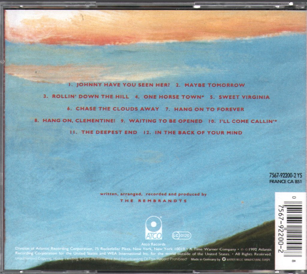Rembrandts - Untitled - Cd