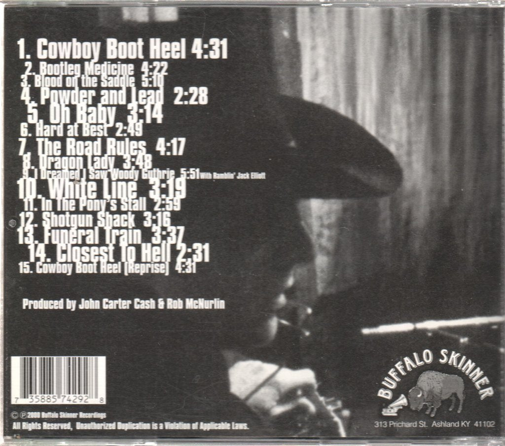 Rob McNurlin - cowboy boot heel - Cd