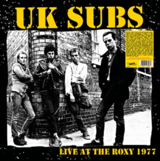 UK Subs - Live At the Roxy 1977 - Lp