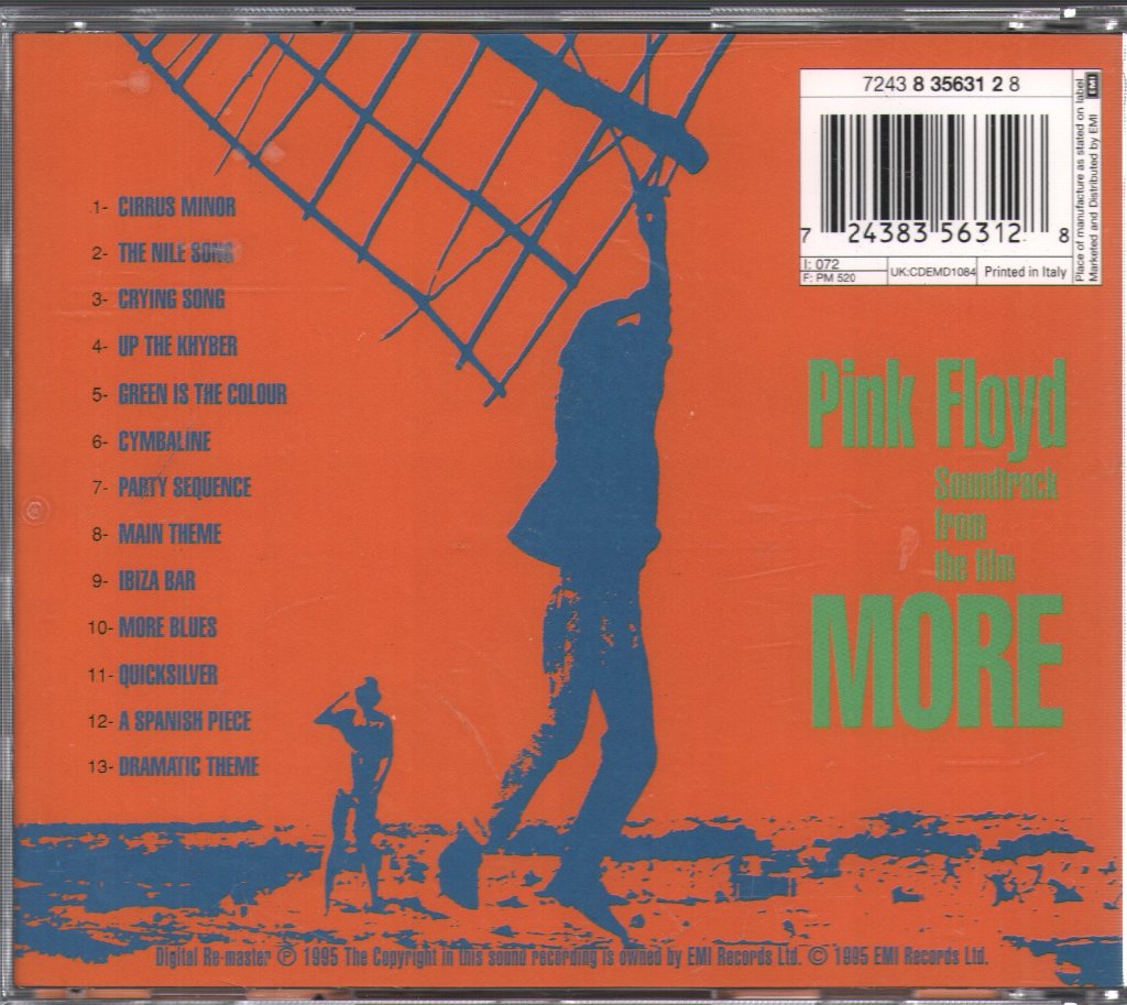 Pink Floyd - Music From The Film More - Cd