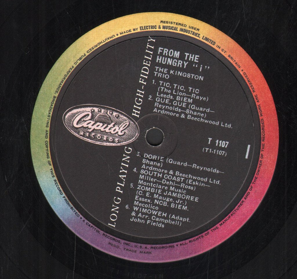 Kingston Trio - From The "Hungry I" - Lp