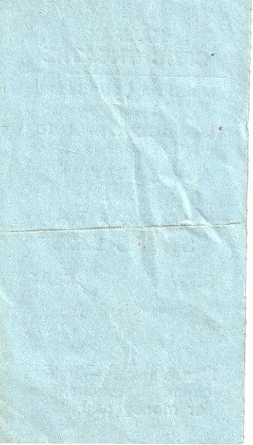 Be Bop Deluxe - halifax civic theatre 1th feb 1978 - Ticket
