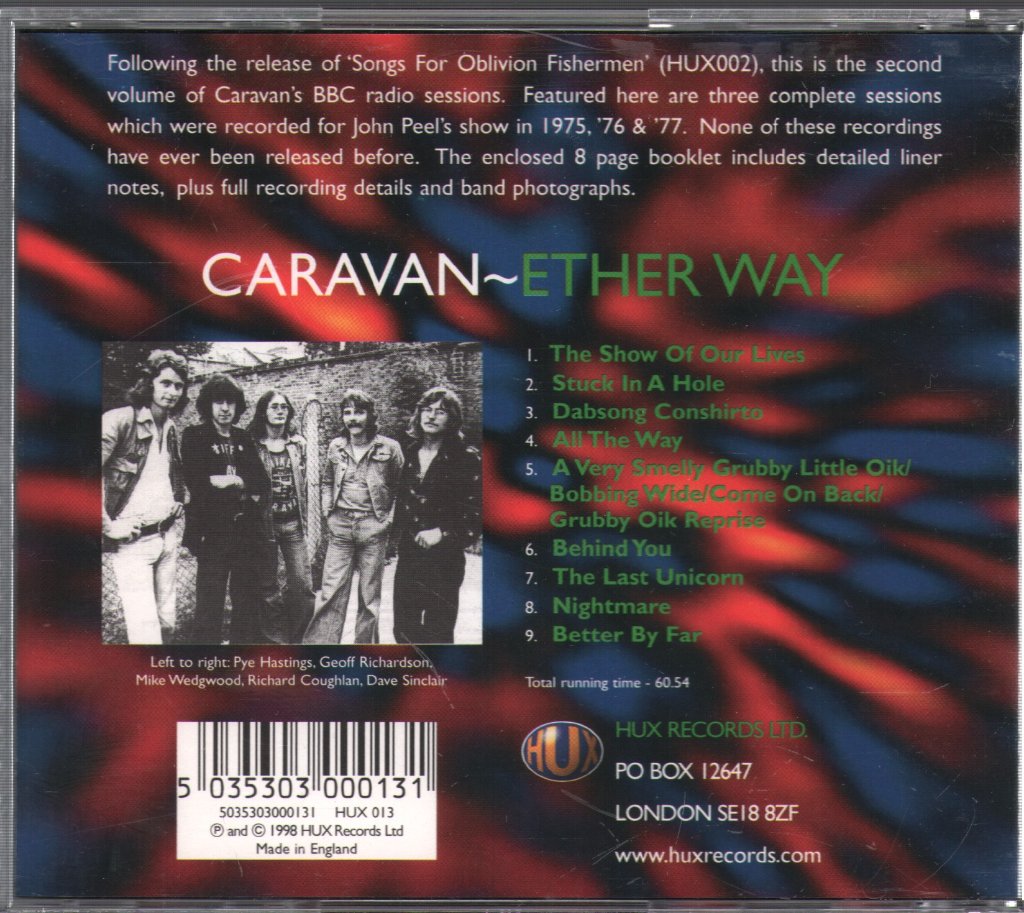 Caravan - Ether Way - Cd