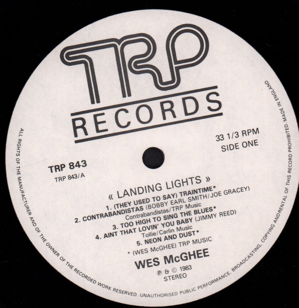 Wes Mcghee - Landing Lights - Lp