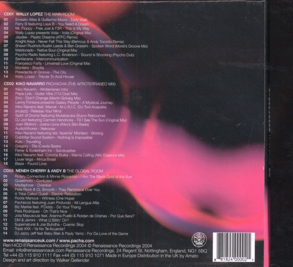 Various Artists - Renaissance Presents Pacha Ibiza - Cd Set