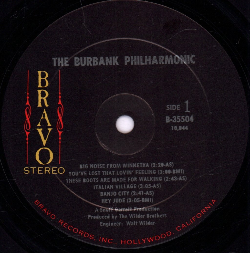 Burbank Philharmonic - First Album (Maybe The Last) - Lp