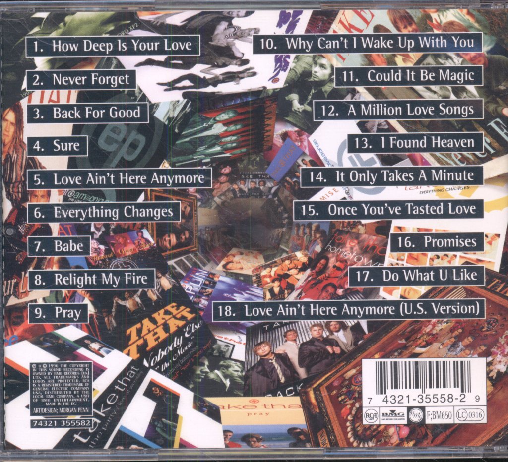 Take That - Greatest Hits - Cd