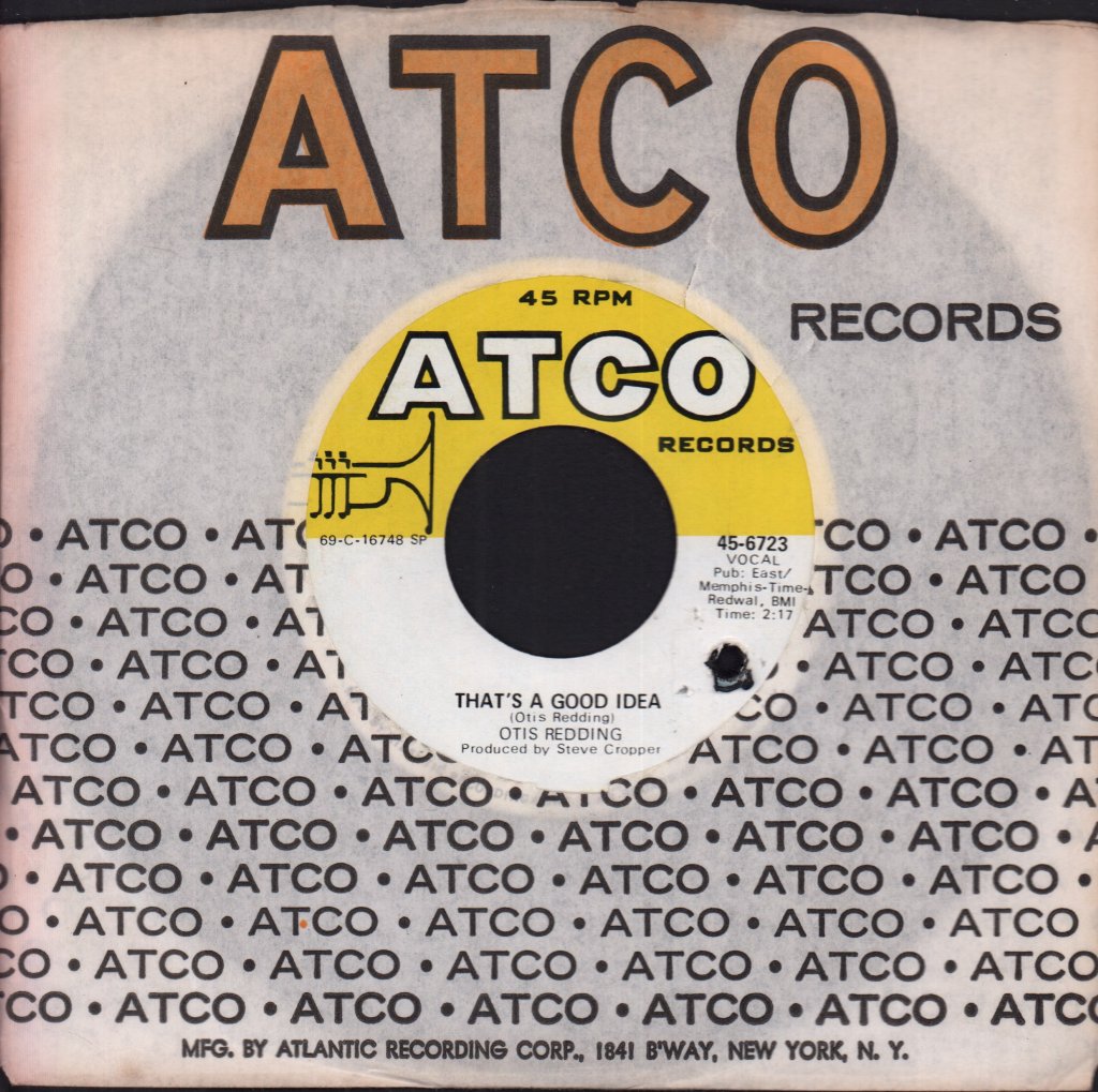Otis Redding - Look At The Girl - 7 Inch