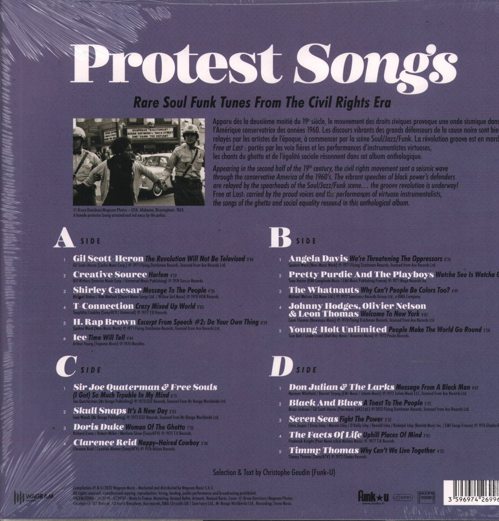 Various Artists - Protest Songs - Double Lp