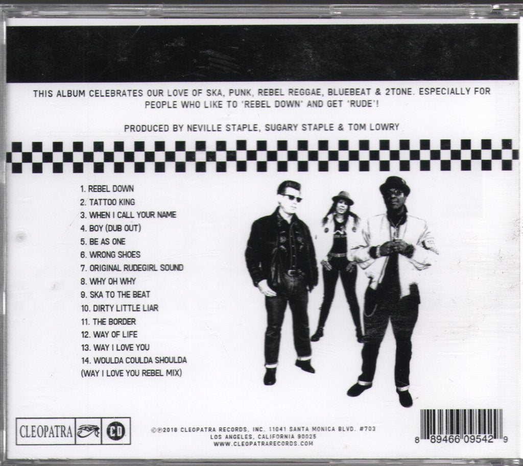 Neville & Sugary Staple feat. Roddy Radiation - Rude Rebels - Cd