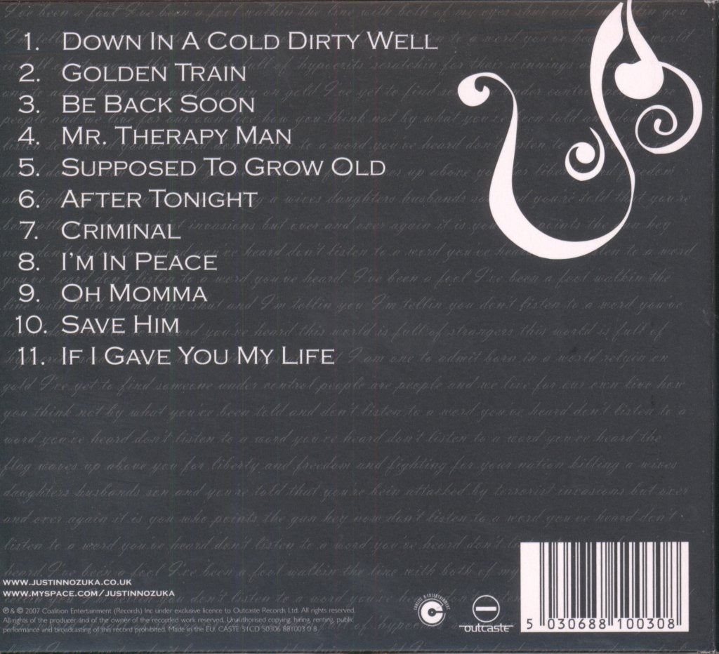 Justin Nozuka - Holly - Cd