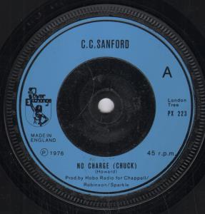 C.c. Sanford - No Charge - 7 Inch