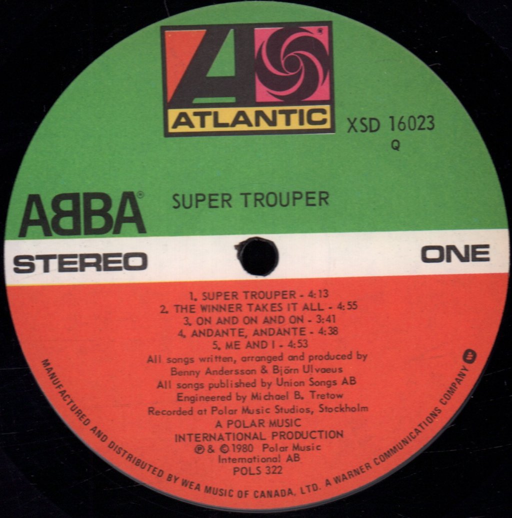 ABBA - Super Trouper - Lp