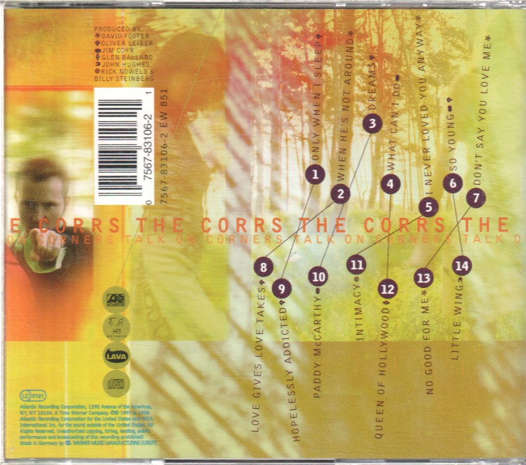 Corrs - Talk On Corners - Cd