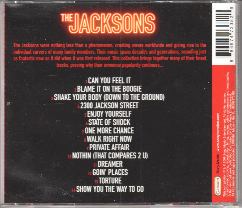 Jacksons - Can You Feel It - The Jacksons Collection - Cd