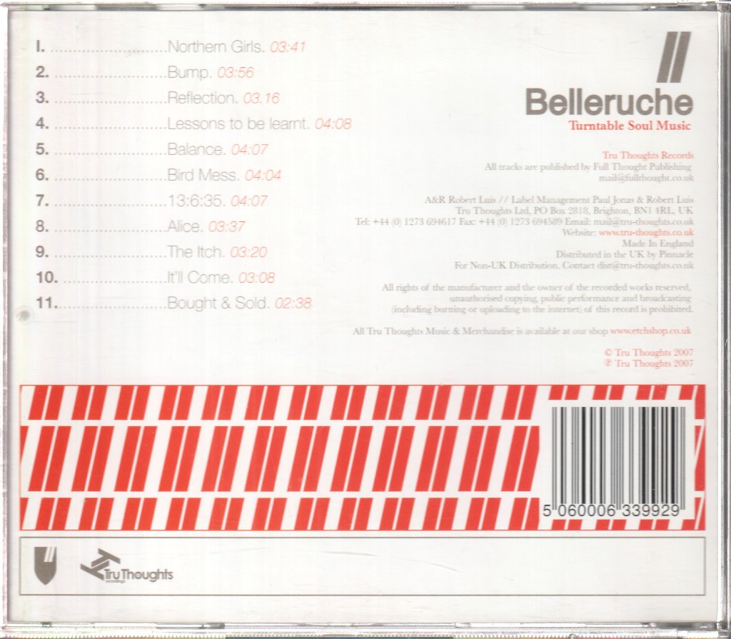 Belleruche - Turntable Soul Music - Cd
