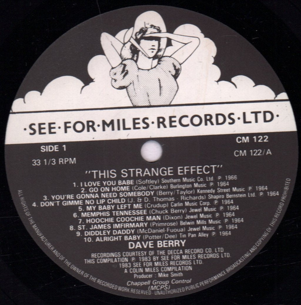 Dave Berry - This Strange Effect - Lp