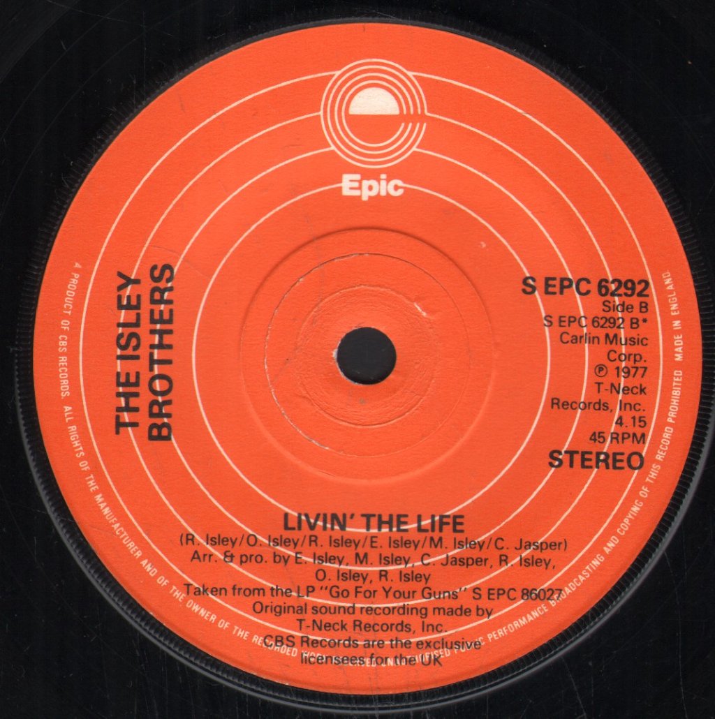 Isley Brothers - Take Me To The Next Phase - 7 Inch