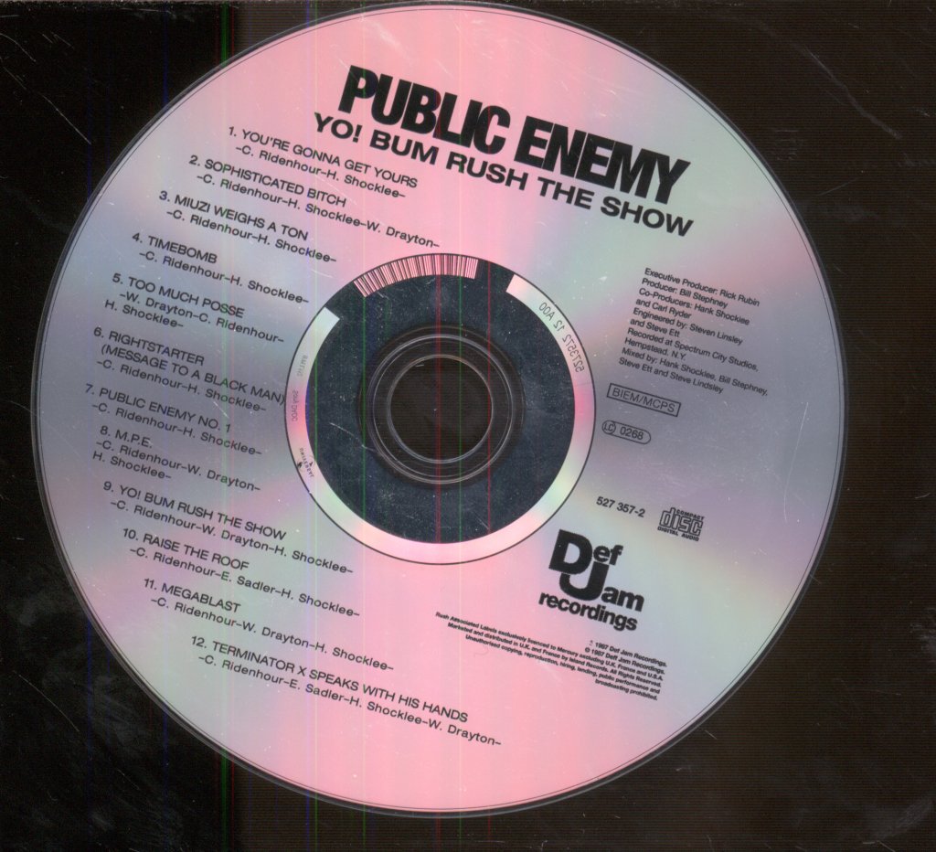 Public Enemy - Yo! Bum Rush The Show - Cd