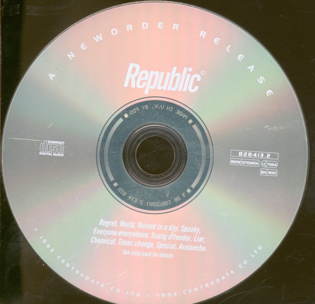 New Order - Republic - Cd