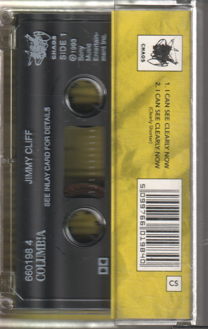Jimmy Cliff - I Can See Clearly Now - Cassette