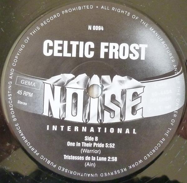 Celtic Frost - I Won't Dance - 12 Inch